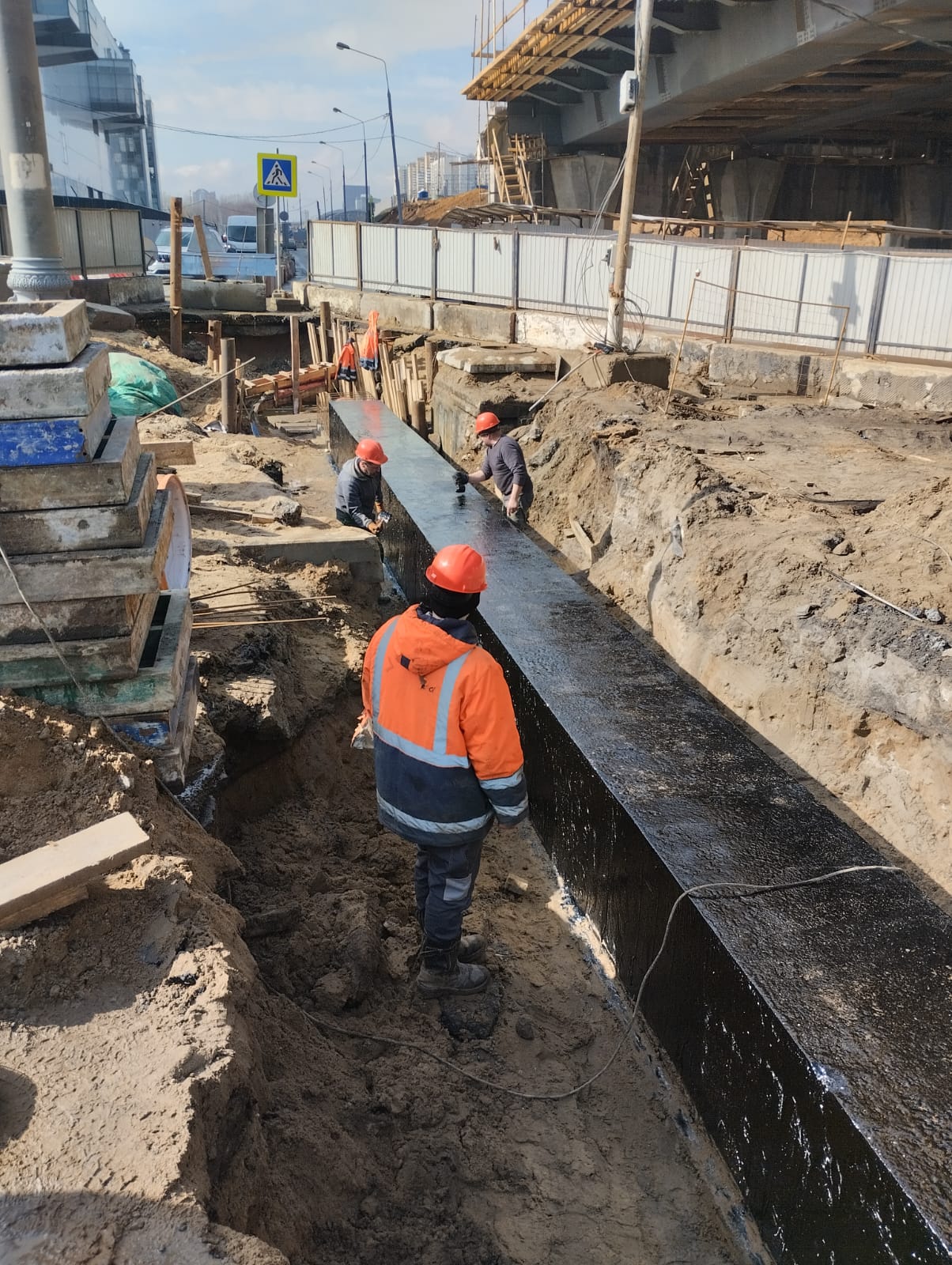 Строительство наружной сети дождевой канализации от Минской улицы до улицы Барклая
